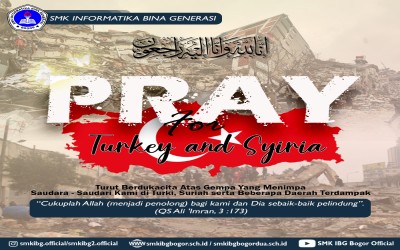 Pray for Turkey and Syria