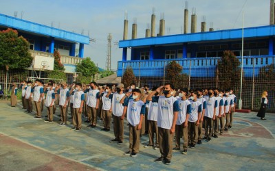 LATIHAN DASAR KEPEMIMPINAN SISWA (LDKS) SMK INFORMATIKA BINA GENERASI 1 2021/2022